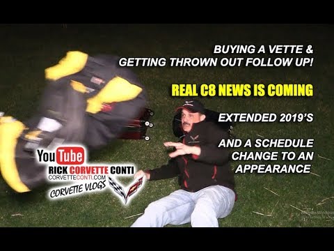 CONFIRMED! ~  REAL C8 INFO COMING FROM CHEVY ~ Plus a Schedule Change & More Bad Wife Talk! Video