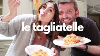 in cucina con Emilio (cooking with my Italian husband) | le tagliatelle