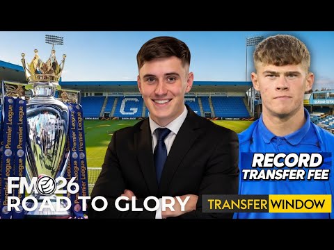 10 NEW SIGNINGS… RECORD TRANSFER FEE SMASHED! FM26 GILLINGHAM RTG #22