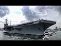 USS George Washington • Final Departure From Japan