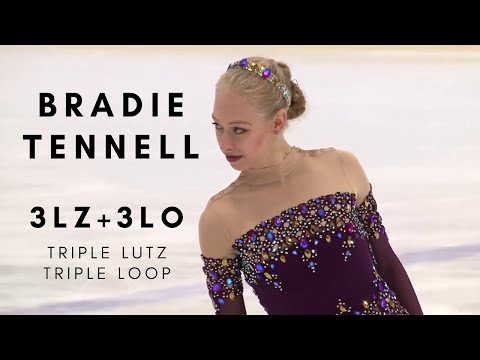 Bradie TENNELL: TRIPLE LUTZ TRIPLE LOOP (3Lz+3Lo)