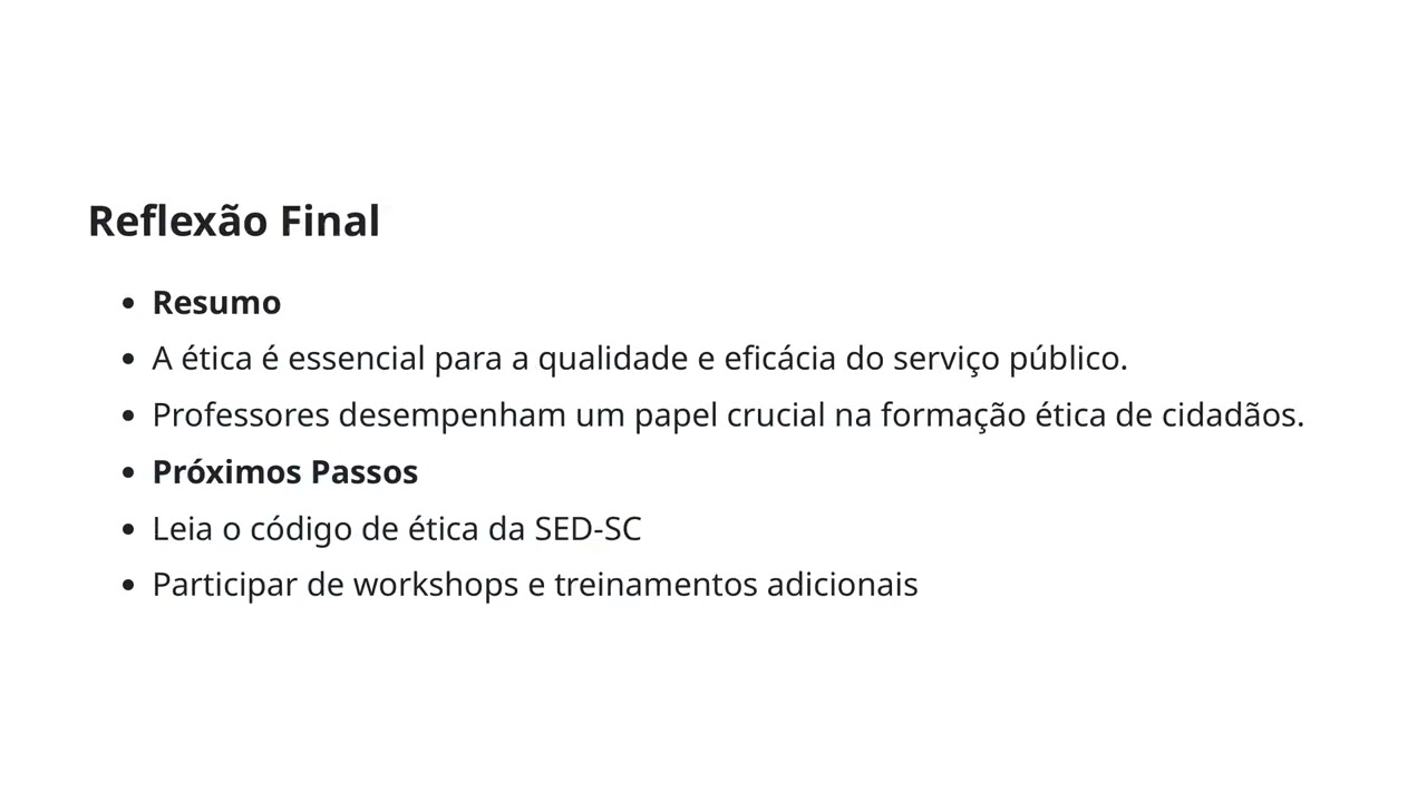 Aula 20 CG Ética Profissional no Serviço Público - Concurso SED SC