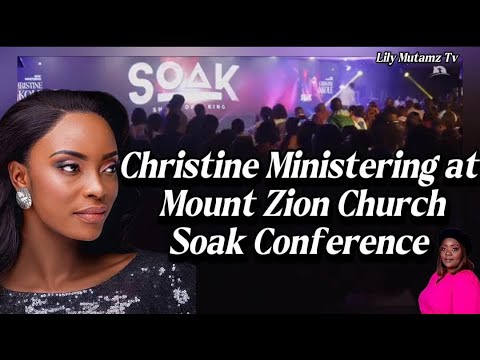 Christine and the risen Zambian Gospel Musician So Powerful Ministration