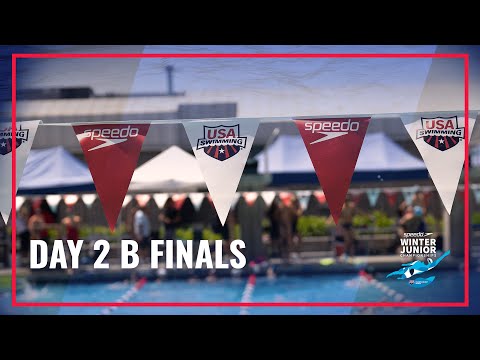 Day 2 B Finals | 2022 Speedo Winter Junior Championships East