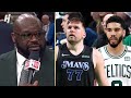 Shaq & the NBA TV Crew Reacts to Celtics Game 1 Win vs Mavericks