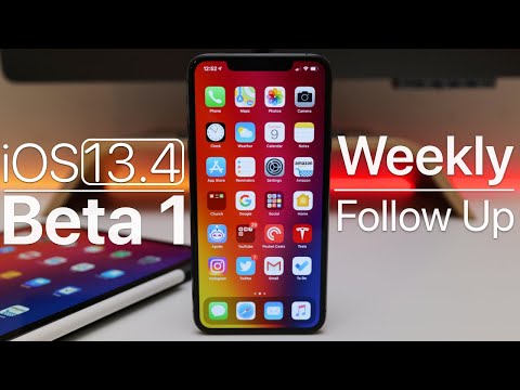 iOS 13.4 Beta 1 - Follow Up
