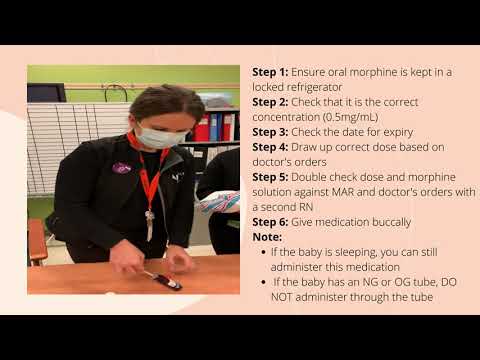 Morphine Administration