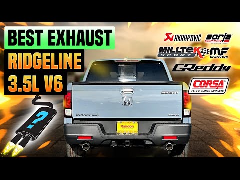 Honda Ridgeline Exhaust Sound 3.5L V6🔥 Turbo,Upgrade,Magnaflow,Borla,Custom,Review,Mods,Flowmaster+