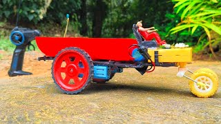 Restoration Remote control Gadi /making remote control Load gadi / DC motor RC gadi with DC motor