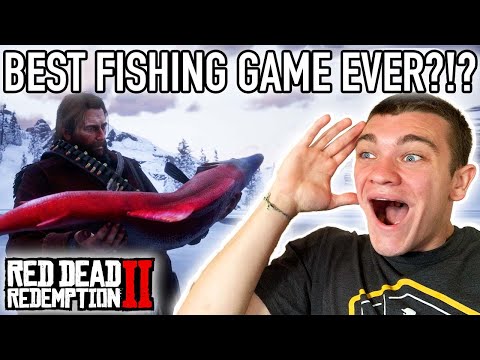 BEST FISHING GAME EVER??? Red Dead Redemption 2 Ep.25 - Kendall Gray