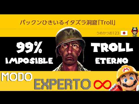 Ahora un 99% IMPOSIBLE TROLL...y ETERNO 😑 | EXPERTO INFINITO (NO SKIP) - ZetaSSJ