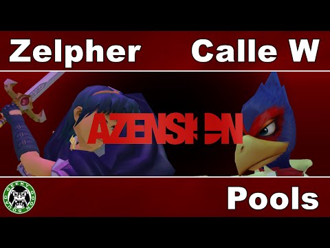 AZS - Zelpher (Marth) Vs. Calle W (Falco, Fox) - Pools