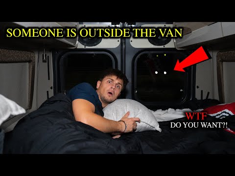 (TERRIFYING) THE NIGHT WE QUIT - CAMPING IN HAUNTED FOREST - SOMEONE FOLLOWED US CAUGHT ON CAMERA