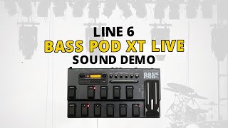 Video thumbnail for LINE 6 BASS POD XT LIVE - Sound Demo by Guitar Gear Spot