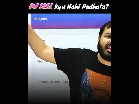 PW FREE me Kyu Nahi Padhata??😡 || Alakh Sir || Physics Wallah #shorts