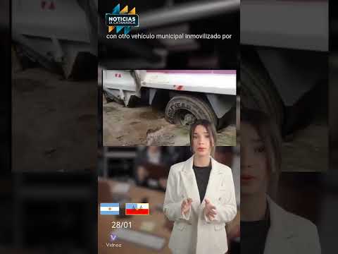 🚨 Calles destruidas en Valle Viejo: camiones municipales quedaron atascados