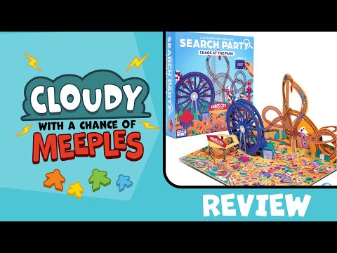 Search Party: Chaos at the Park Review - Cloudy with a Chance of Meeples