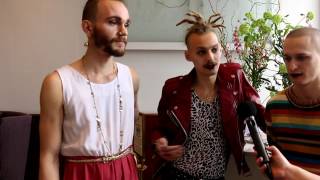 Dismissed - Hearts Align (interview) | Melodifestivalen 2017 (delfinale malmø)