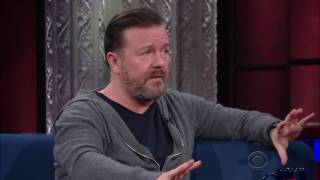 Ricky Gervais and Stephen Colbert about religion vs science