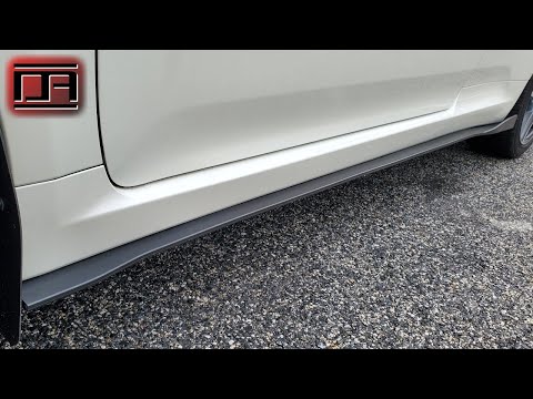 Universal Polyurethane / Polypropylene Side Skirt Splitter Extension Lip Install (Scion tC2 / tC2.5)