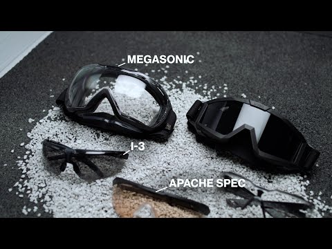 The uvex apache series of tactical glasses for demanding use!