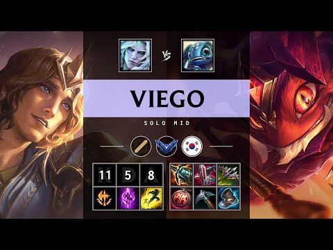 Viego Mid vs Fizz: Dominating - KR Diamond Patch 14.24