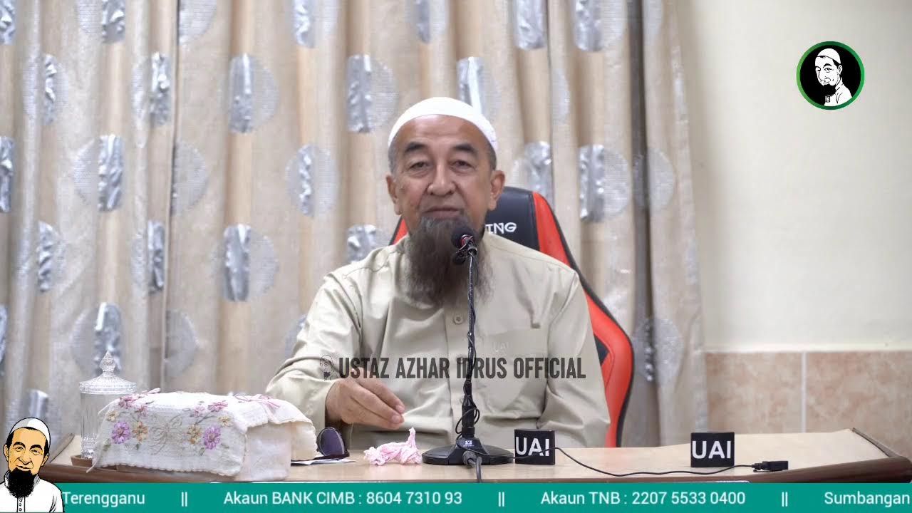 🔴 LiveUAI 09/04/2026 Kuliah Maghrib Ustaz Azhar Idrus | Surau Hajjah Wan Esah, Seberang Baroh