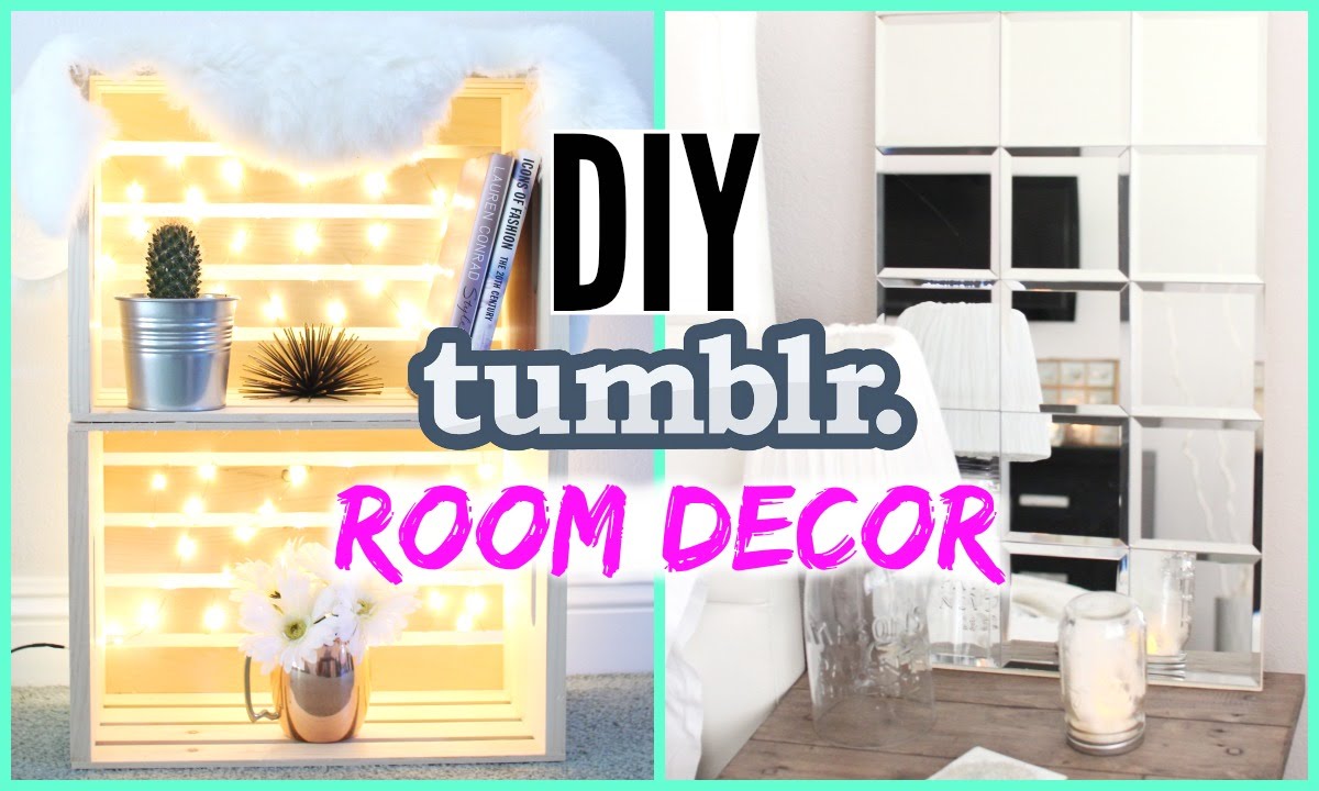 DIY Tumblr Room Decor! Cheap & Simple!