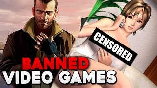 10 Video Games That Were BANNED!