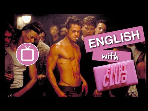Learn English through Movies | Brad Pitt & Fight Club