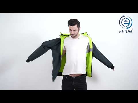 Evion Revesable Woolen Reflective Safety Jackets