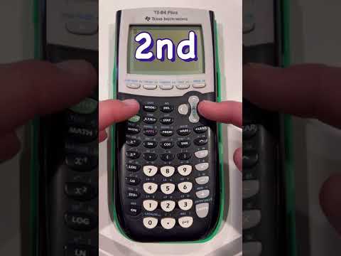 TI-84 Tips & Tricks: Adjusting Brightness #maths #hacks #calculator