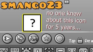 no one knew about this geometry dash icon for 5 YEARS...