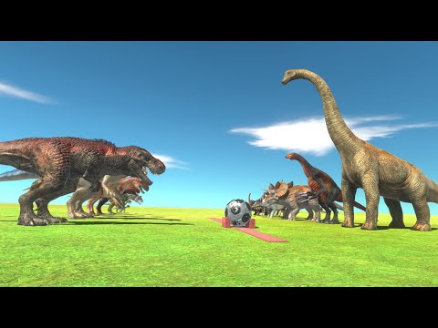 ⚽️ Football ⚽️ | Carnivore FC vs Herbivore FC - Animal Revolt Battle Simulator