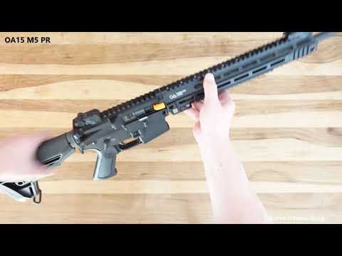 Introducing the OA 15 M5 in .223 Rem caliber with hole compensator.