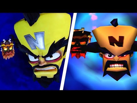 Crash Bandicoot N. Sane Trilogy Cortex Cutscene Comparison (PS4 vs Original)