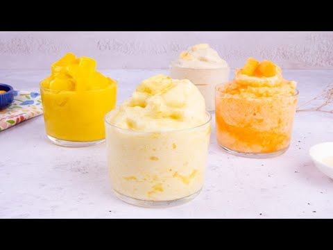Sugar-free FRUIT SORBET: super easy and quick to make ☀️🥄