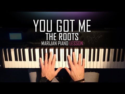 How To Play: The Roots ft. Erykah Badu & Eve - You Got Me | Piano Tutorial Lesson + Sheets