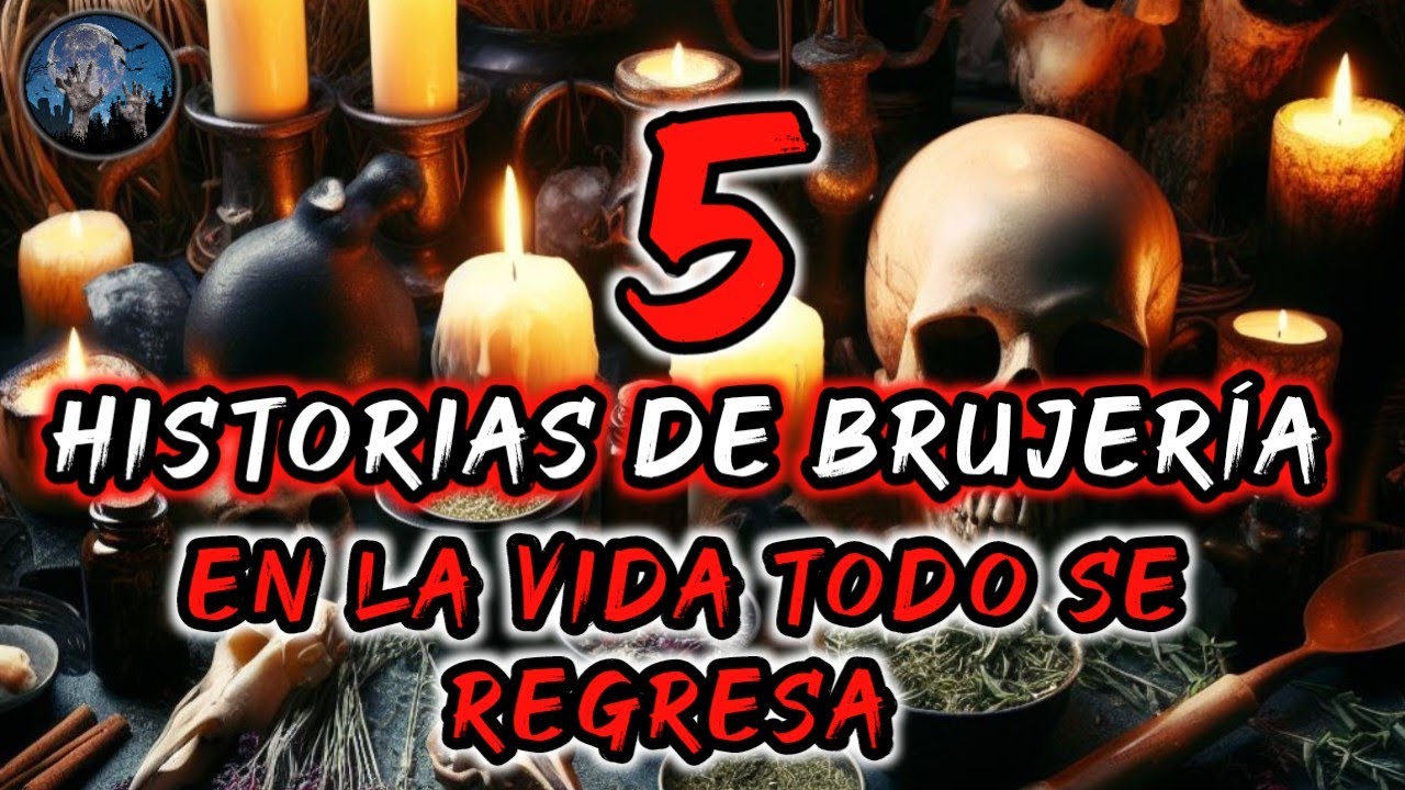 BRUJERIA EN LOS ALIMENTOS, FAMILIA DE BUITRES, ODIO Y KARMA | 5 HISTORIAS DE TERROR DE BRUJERIA