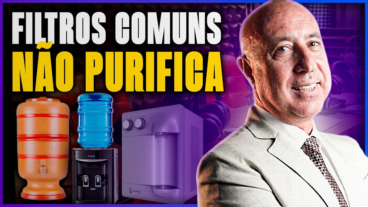 O Que Tem na ÁGUA DA TORNEIRA FAZ MAL à Sua Saúde! - Claudinei Rodrigues - Fernando Beteti