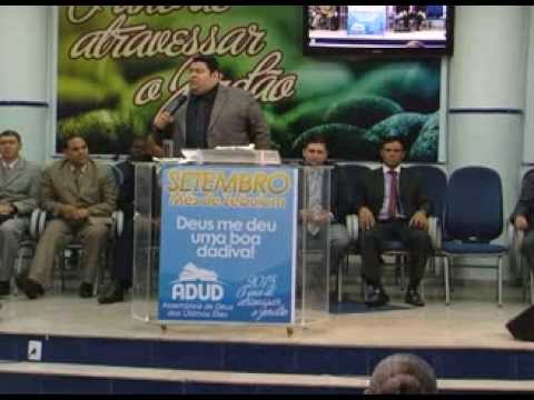 Pr. Junior Souza "Bola" ministra na ADUD na Quarta Feira da vitória 04/09/13