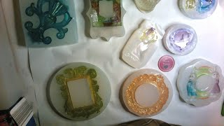 Unmolding_New_Silicone Molds_w/_Brushed Technique