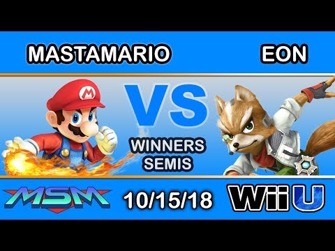 MSM 162 - MastaMario (Mario) Vs. Eon (Fox, Bayo) Winners Semi - Smash 4