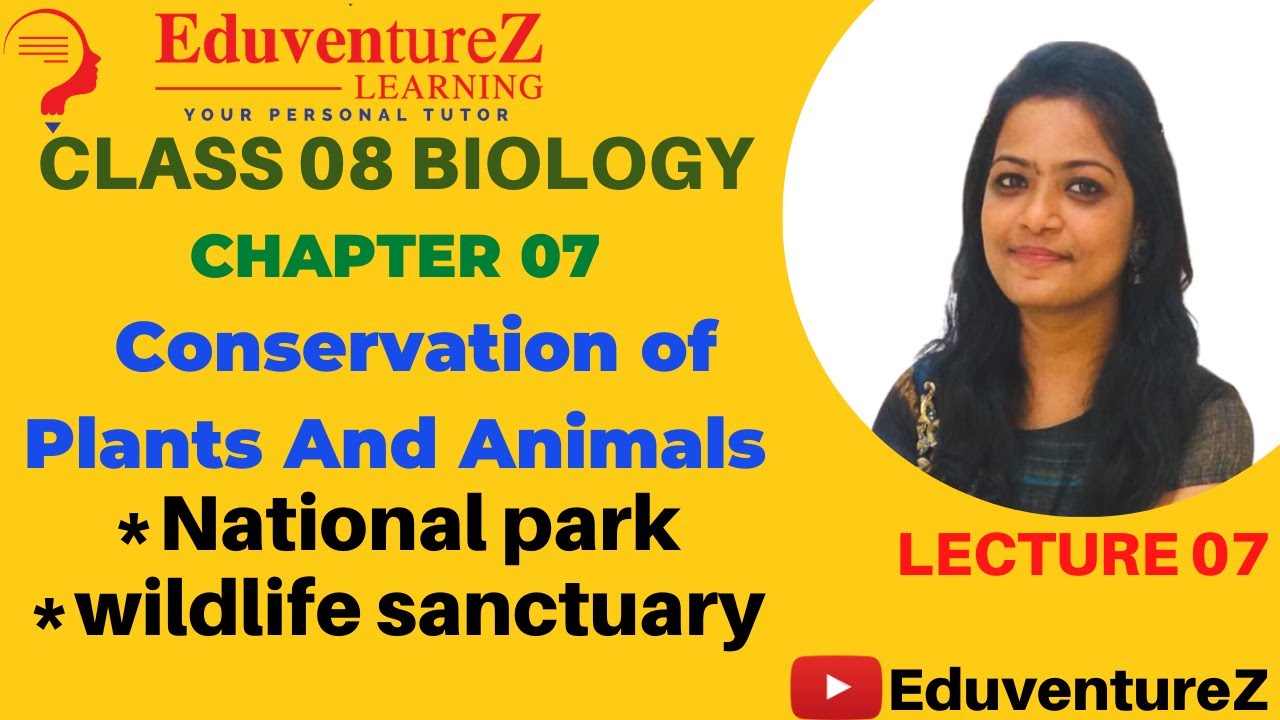 Class8 Science | CH 7 Conservation of Plants and Animals | National Park & wildlife Sanctuary | CBSE