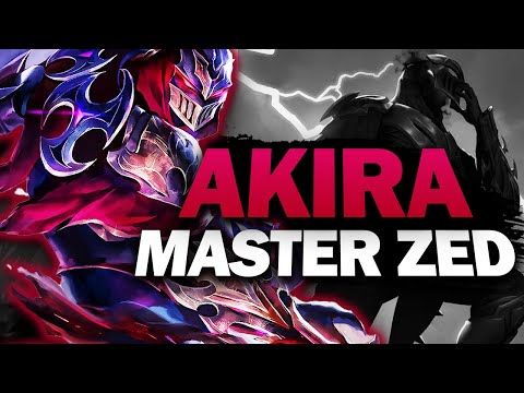 AKIRA "MASTER ZED" Montage | Best Zed Plays