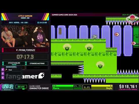 [RU] Little Samson [Any% Easy (No Oob)] от @Ryan Ford - #SGDQ2024