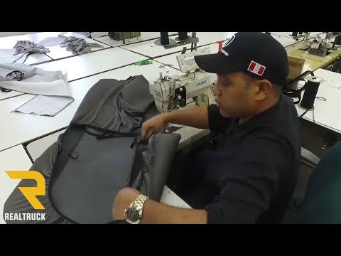 How Saddleman Seat Covers are Made
