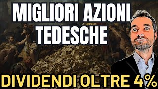 Le MIGLIORI AZIONI da DIVIDENDO tedesche - 4% e oltre con @MyInvestingLab 