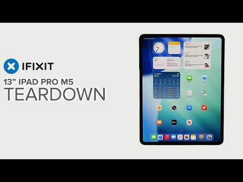 We Tore Down the iPad Pro M5… and Found a Repair Paradox