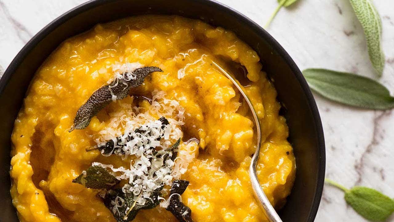 BAKED Pumpkin Risotto